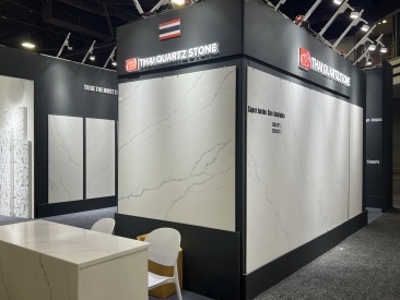 Thai Quartz Stone Company Shines Bright at 2024 Coverings Show